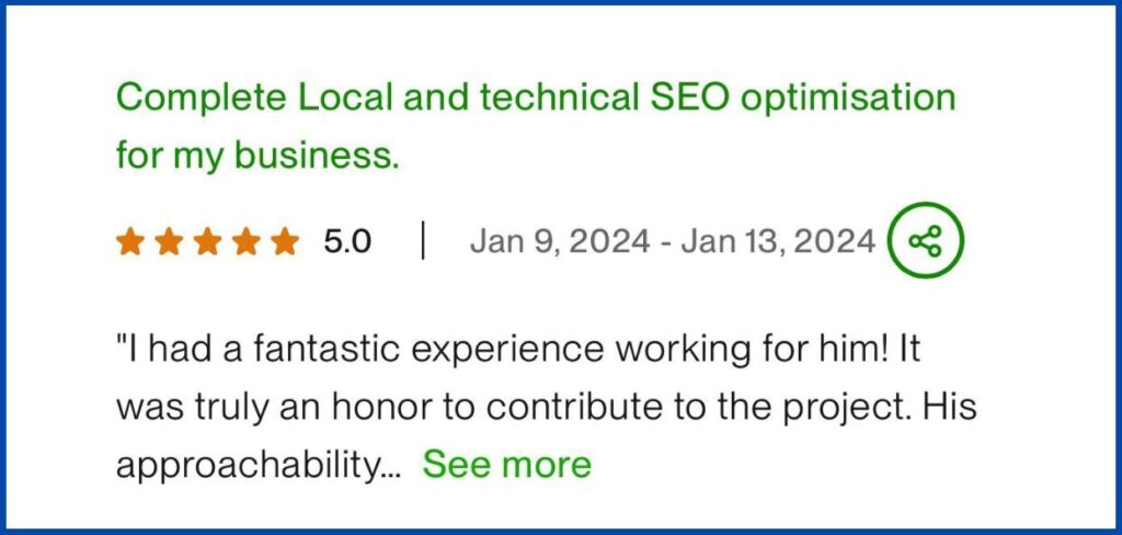 Upwork local results